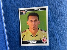 PANINI CALCIATORI 2004/05 MILAN ABBIATI N 312 RETRO RINGO  PERFETTA