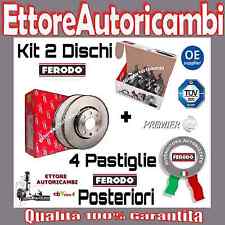 KIT DISCHI + PASTIGLIE FERODO POSTERIORI SEAT IBIZA (6L1) DAL 2002 AL 2008 NUOVI