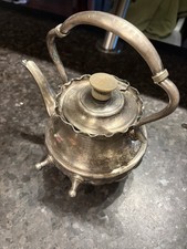 Antica caffettiera argento su