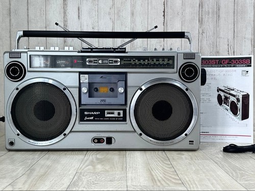 Sharp 303st boombox - gf-303st, lettore