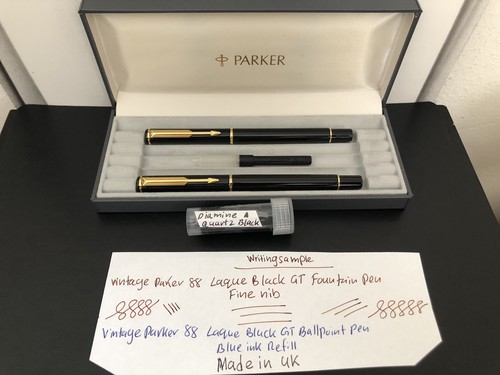 Vintage parker laque black - laque,