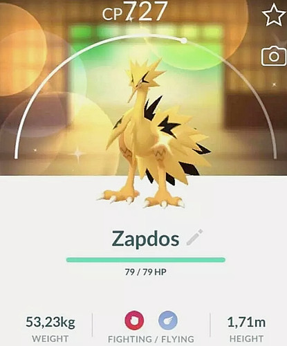 Shiny galarian zapdos p t - ✨shiny,