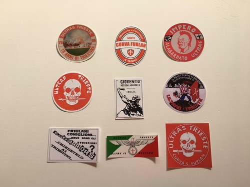 Triestina adesivi ultras - triestina,