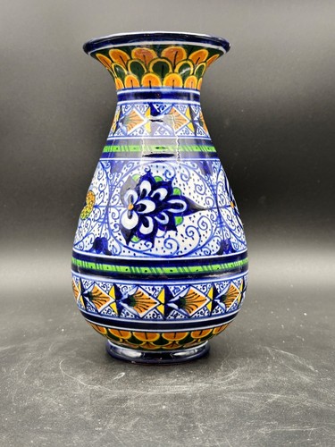 Vaso decorato mano - vaso, a