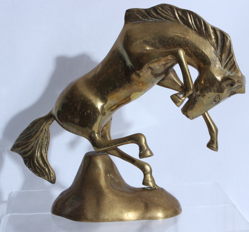 Statua cavallo bronco bucking - statua,