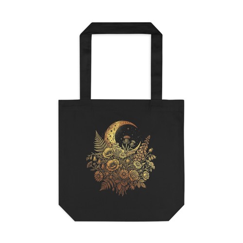 Borsa tela crescent - in, moon
