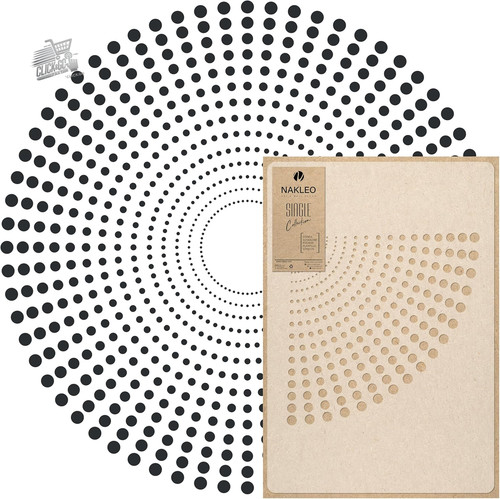 Stencil mandala muro 105cm - stencil,