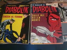 Lotto Diabolik 8 Albi Fumetti Annate Varie