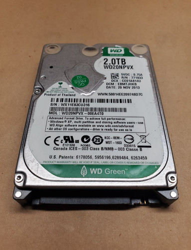 Hdd western digital - hdd, verde