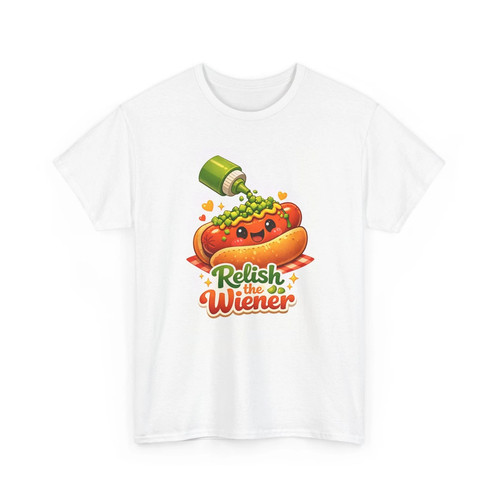 Maglietta bianca relish the - relish,