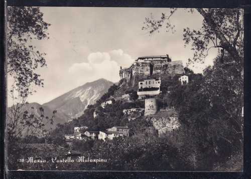 Cartolina massa castello - massa,