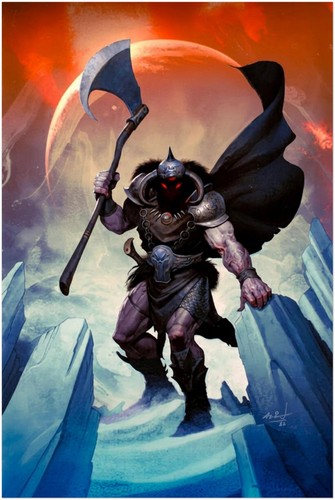 Death dealer frank frazetta - death,