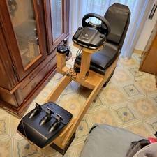 ⭐ Postazione Supporto Simulatore di Guida in Legno - SOLO POSTAZIONE NO VOLANTE