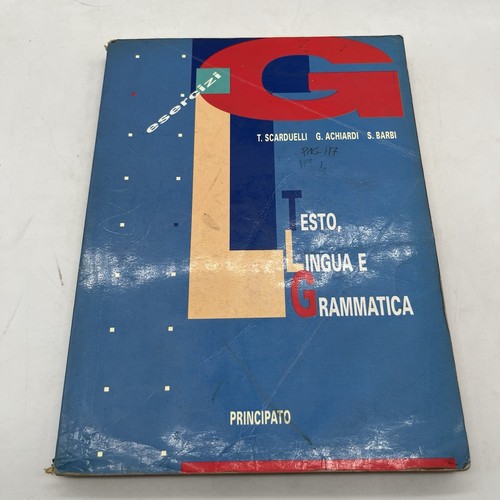Testo lingua grammatica - testo,,