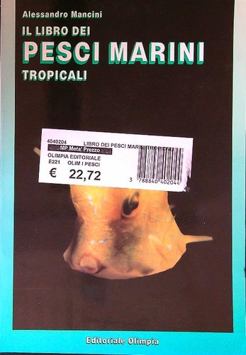 Libro dei pesci marini - libro,