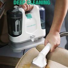 HAUSHOF 400W Pulitore Elettrico a Filo per Tappeti Pulitore Profondo Portatile Macchine