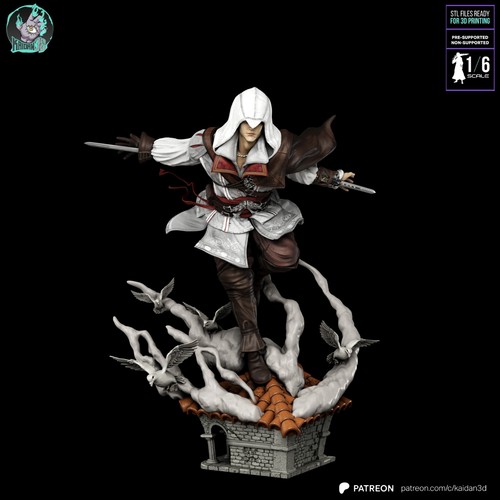 Statua ezio assasins creed - ezio,