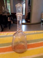 Vecchia Bottiglia In Vetro  Con Varie Incisioni E Stemmi  dell'Italia  Di Trento