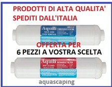 6 Filtri in linea 2x10"