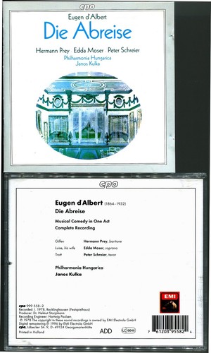 Eugen albert die abreise - eugen,