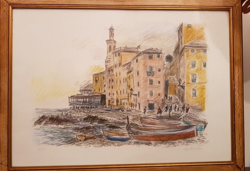 Litografia originale michele - originale,