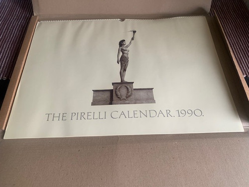 Pirelli calendar 1990 unused - calendar,