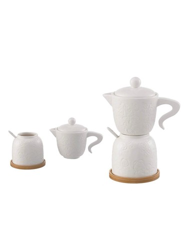 Caffettiera porcellana - caffettiera, in