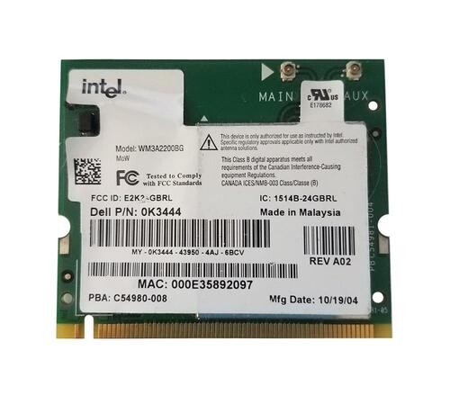 Scheda adattatore wlan dell - scheda,