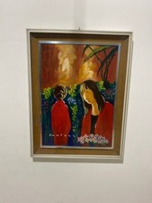 Quadro Eliano Fantuzzi Originale Con Firma Dipinto Artista Italiano