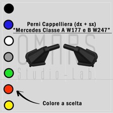 2x Ganci DX-SX supporto mensola cappelliera baule Mercedes Classe A W177 B W247
