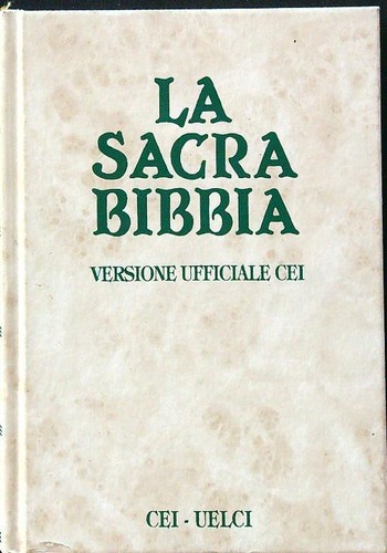 Sacra bibbia cei - sacra, aa.vv.