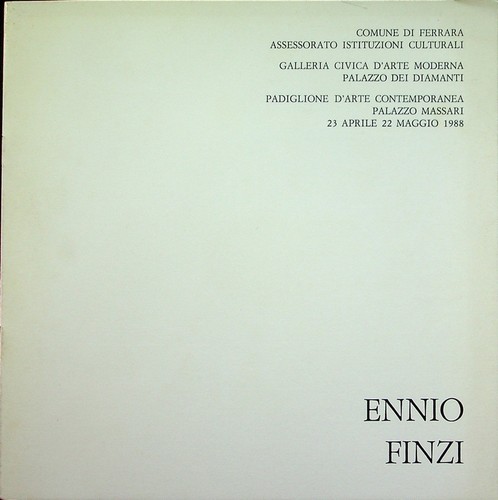 Ennio finzi padiglione - ennio,