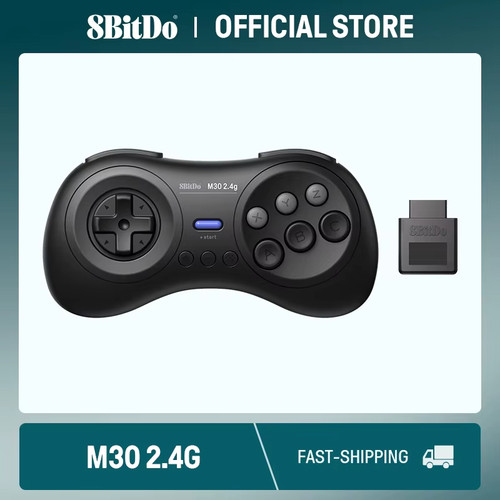Mando inalámbrico 8bitdo - inalámbrico, m30