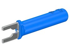 2 x 23.0480-23 connettori: connettore forcella 20 A blu L. totale: 37 mm STÄUBLI