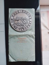 MEDAGLIA SVIZZERA IN ARGENTO "NOS IN PACE DOMINA CONSERVA" come nuova