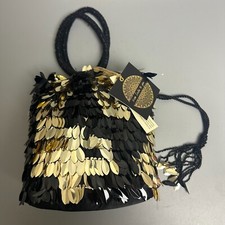 Borsa borsetta manico perline