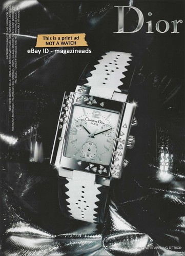 Orologi vintage dior pagina - dior, 1