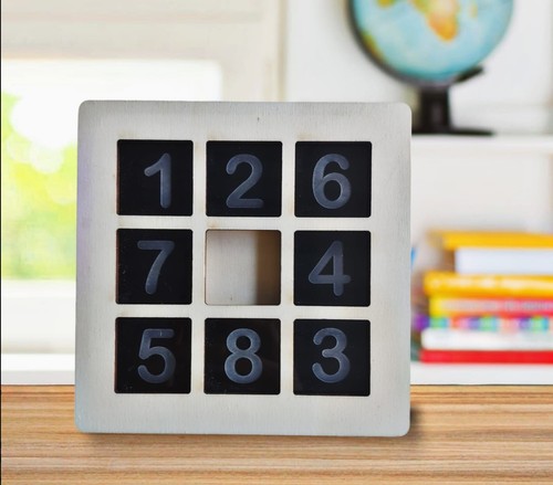 Gioco puzzle numerico - numerico, in