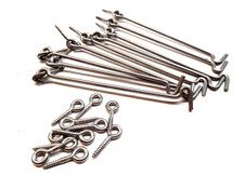 Fermaporta a Gancio in Ferro