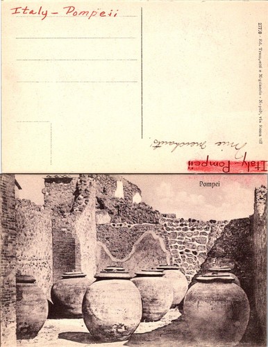 Italia pompei cartolina - pompei,