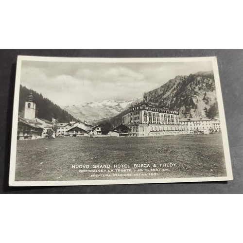 Cartolina gressoney - cartolina, la