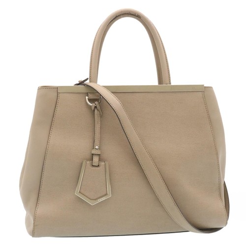 Fendi hand bag leather - fendi,