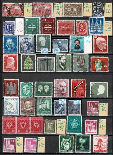Lotto francobolli germania - lotto,
