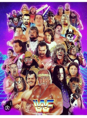 Wwf hasbro moc wwe - wwe, mattel