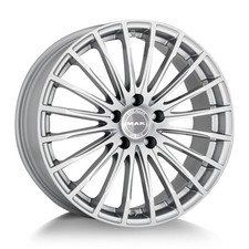 4 cerchi in lega NAD MAK FATALE 7,5x17 5x110 ET 35 SILVER per OPEL