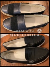 Due Paia Scarpe Geox Donna Nr 38 USATE Buone Condizioni Con Scatola Originale