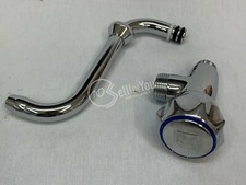 RUBINETTO SNODO 1/2'' VENSU VE200CR CROMATO COMPLETO DI GUARNIZIONI FERRAMENTA 