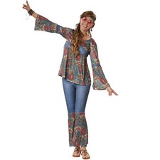 Costume donna hippie boho girl