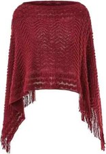 Maglione Poncho Donna Chic