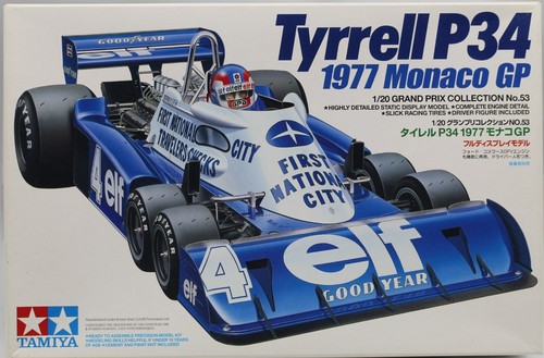 Tamiya tyrrell p34 1977 - tamiya, monaco